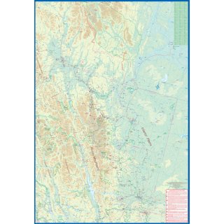 British Columbia, Northern 1:900.000