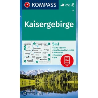 WK 9 Kaisergebirge Kompass
