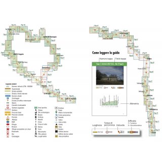 Franziskusweg von La Verna nach Assisi 1:25.000