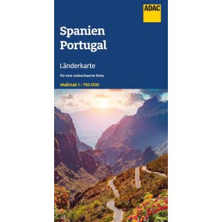 Spanien, Portugal 1:750.000