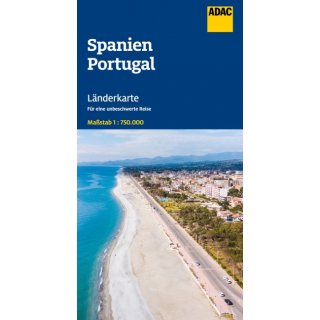Spanien, Portugal 1:750.000