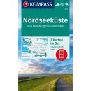 WK 723 Nordseekste Karten- Set Wanderkarten