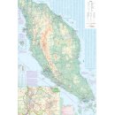 Singapore & Malay Peninsula 1:10.000/1:730.000