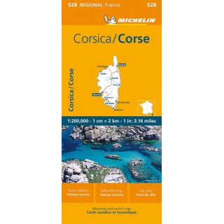 Korsika 1:200,000