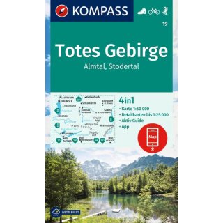 WK   19 Totes Gebirge, Almtal, Stodertal 1:50.000