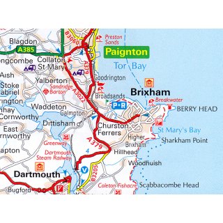 West Country & South Wales 1:200.000