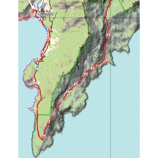 Lykische Kste 3 - Demre - Finike - Lykischer Weg - Topographische Wanderkarte 1:75.000 Trkei (Blatt 7.3)