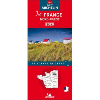 Frankreich 1/4, Nordwest 1:500.000