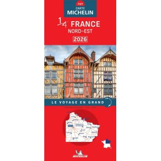 Frankreich 1/4, Nordost 1:500.000