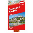 &Ouml;sterreich Strassenkarte 1:500 000