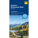 ADAC Urlaubskarte �sterreich 04 K�rnten, Steiermark-West...