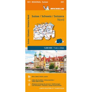 Schweiz Nord 1:200.000