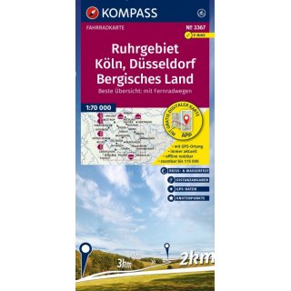 FK 3367 Ruhrgebiet, Kln, Dsseldorf, Bergisches Land