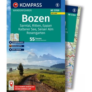 Bozen, Sarntal, Ritten, Eppan, Kalterer See, Seiser Alm,