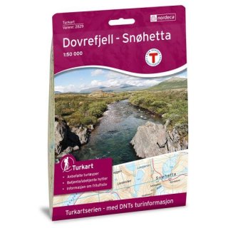 Dovrefjell - Snøhetta 1:50.000