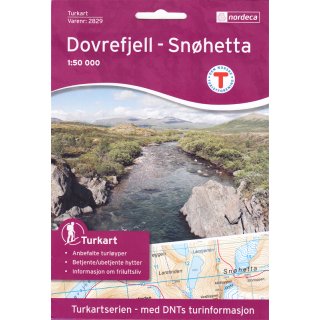 Dovrefjell - Snhetta 1:50.000