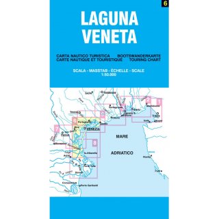 Venezianische Lagune 1:50.000