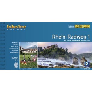 Rhein - Radweg 1 Andermatt nach Basel