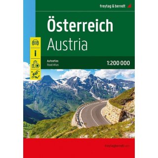 sterreich Autoatlas 1:200 000