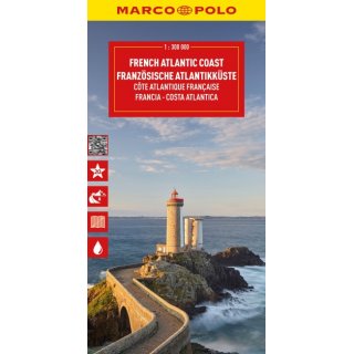Franzsische Atlantikkste 1:300 000