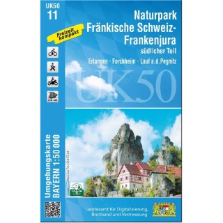 UK 50-11 Frnkische Schweiz - Frankenjura sdlicher Teil