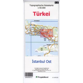 Istanbul Ost 1:50.000