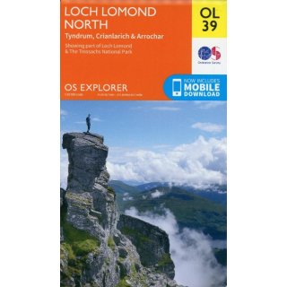 No. OL39 - Loch Lomond North 1:25.000