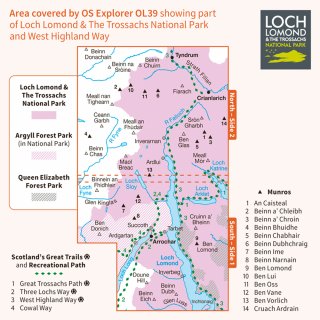 No. OL39 - Loch Lomond North 1:25.000