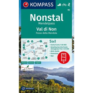 WK   95 Nonstal, Mendelpass 1:50.000
