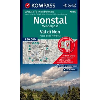 WK   95 Nonstal, Mendelpass 1:50.000