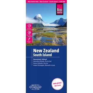 Neuseeland Sdinsel 1:550.000