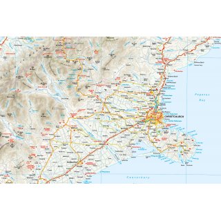 Neuseeland Sdinsel 1:550.000