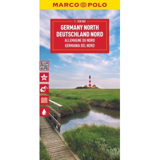 Deutschland, Nord 1:550.000