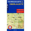 Oberlausitz Fahrradkarte 1:75.000