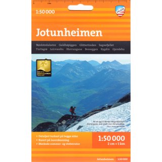 Jotunheimen 1:50.000