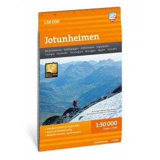 Jotunheimen 1:50.000