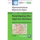 BY13 Mangfallgebirge West, Tegernsee, Hirschberg 1:25.000