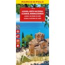 Albanien Nordmazedonien Kosovo 1:500.000