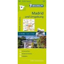 Madrid und Umgebung 1 : 170 000