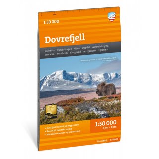 Dovrefjell 1:50.000