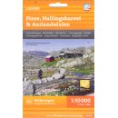Finse, Hallingskarvet & Aurlandsdalen 1:50.000