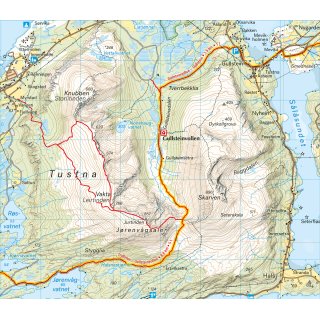 Fjordruta 1:50.000