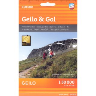 Geilo & Gol 1:50.000