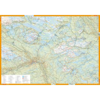 Hemsedal, Golsfjellet & Gol 1:50.000