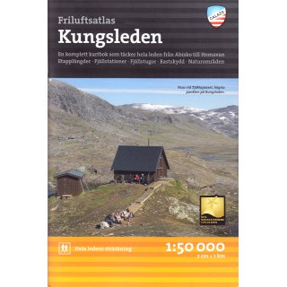 Kungsleden Wanderatlas 1:50.000