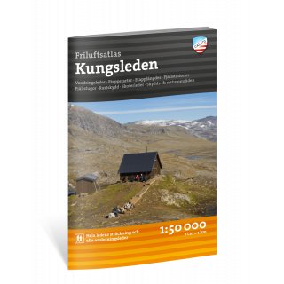 Kungsleden Wanderatlas 1:50.000