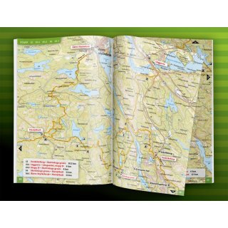 Srmlandsleden Wanderatlas 1:50.000