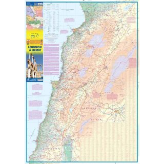 Lebanon & Beirut 1:8.300/1:190.000