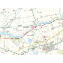 Kyst til Kyst Stien vest (K&uuml;ste-zu-K&uuml;ste-Weg, West) 1:25.000