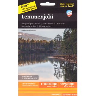 Lemmenjoki 1:25.000/1:100.000